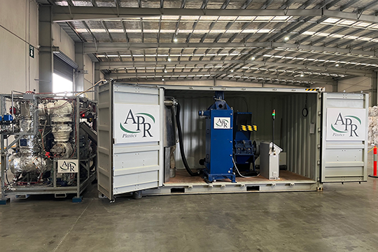 APR Plastics is the first company in Australia to introduce BioFabrik&rsquo;s WASTX technology. Image: APR Plastics