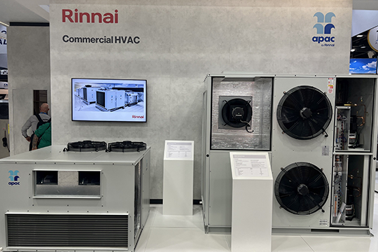 Rinnai made an impressive return to ARBS 2024.