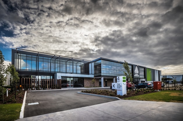 Purpose-built with strong sustainability credentials: Avery Dennison's new DC in Moorabbin Image: Goodman