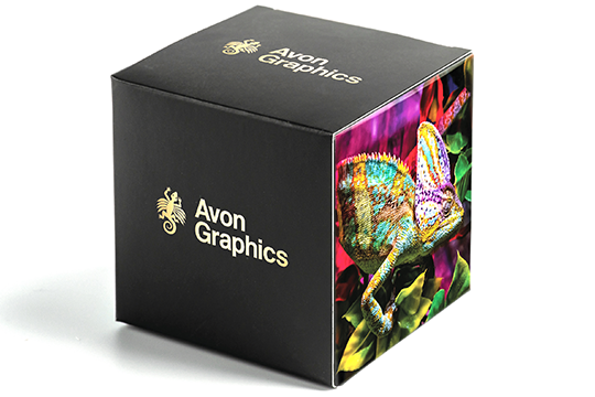 With ecoembellish, Avon Graphics helps guarantee the use of recyclable embellished products.