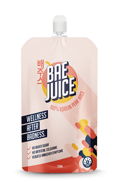 Three friends have launched Bae Juice, a beverage company using Korean pears, scientifically proven to reduce the affects of a hangover.