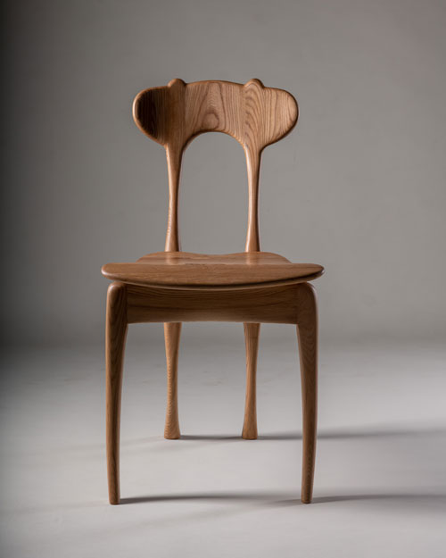 Bambi Chair, Dirk Nelson, New Zealand grown elm