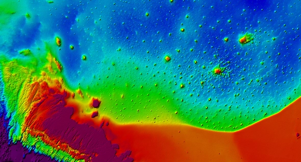 Lidar Bathy curtesy of Woolpert. (Woolpert)