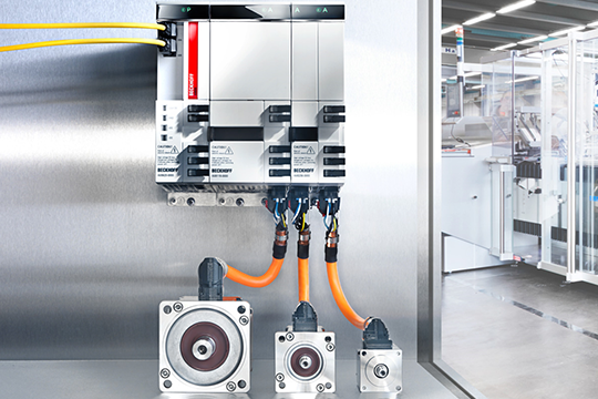 Beckhoff servo systems.