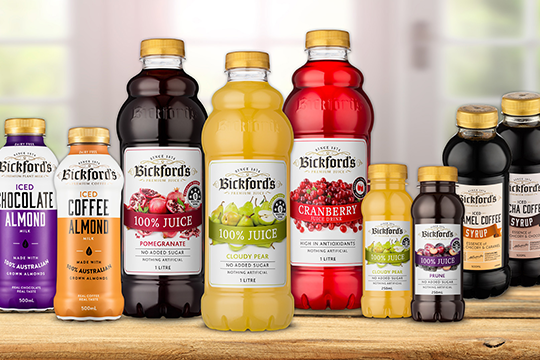 Bickford&rsquo;s enjoys premium positioning in the market and owns a wide product portfolio.