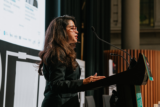 Bindu Panicker, head of Communications, tna Solutions moderated the panel discussion at the end of the day.