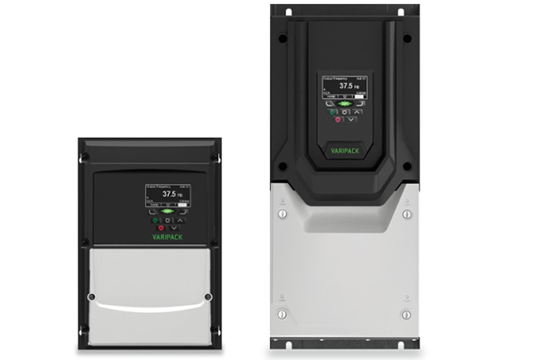 VARIPACK frequency inverters are designed for safe and easy capacity control.