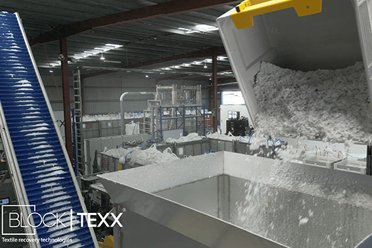 BlockTexx has won the Banksia Sustainability Gold Award for its innovative solution to recycle clothes made from polyester and cotton &ndash; turning them into useful materials like recycled polyester and cellulose.