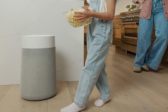 Blueair air purifier are made with eco-friendly materials.