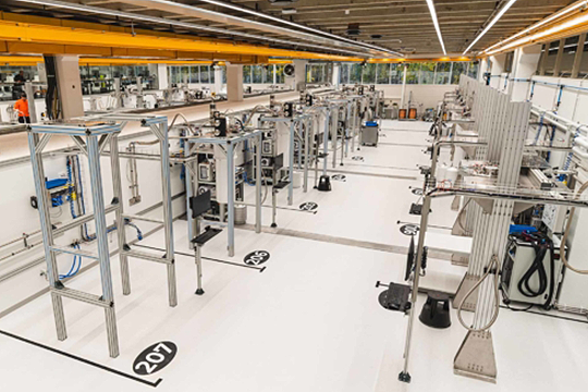 Bluefors new cryo hall.