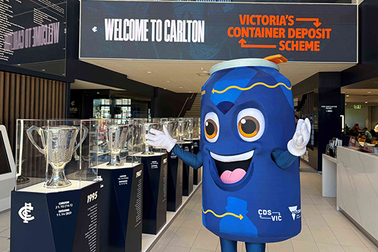 CDS Vic has signed on as a gold partner of the AFL's Carlton Football Club until at least the end of 2026.