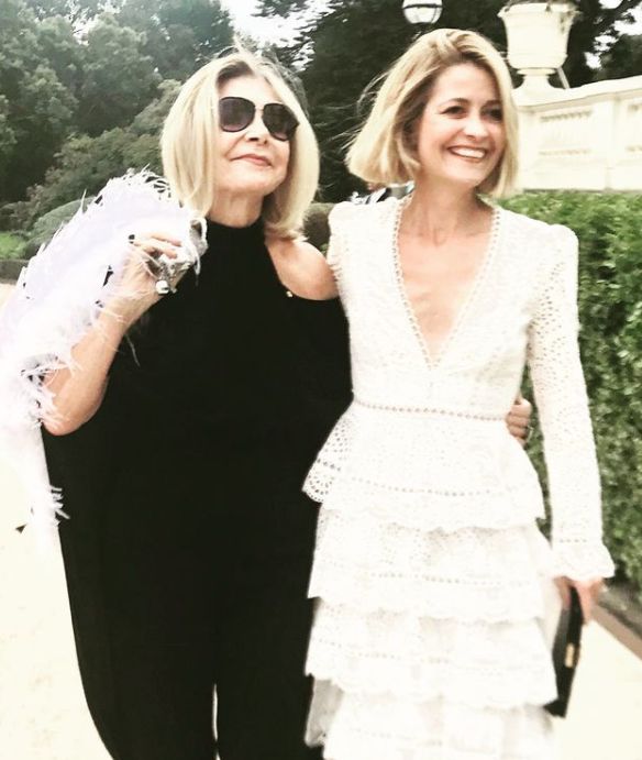 Carla Zampatti and Kellie Hush - Image via Instagram