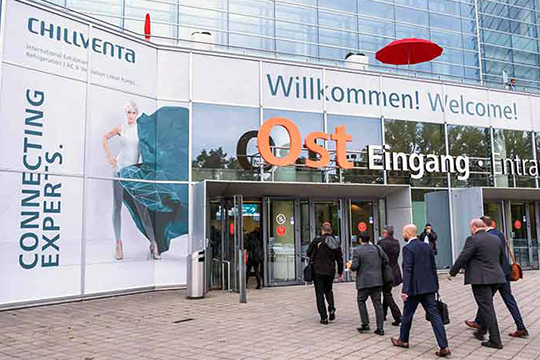 While attendance was down 13% on the record 2018 event, Chillventa 2022 still exceeded the attendance expectations of the organiser. Image: NurnbergMesse