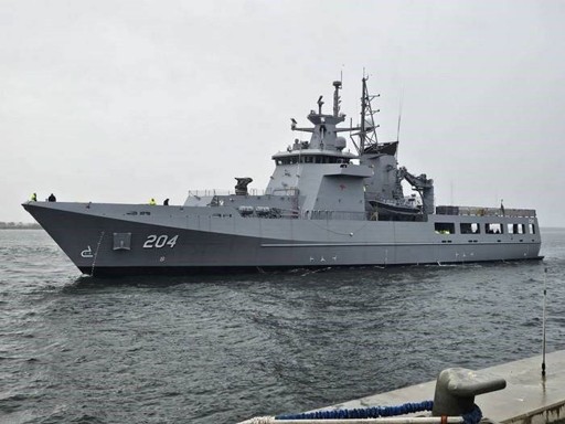 OPV2 NUSHIP Eyre.

Credit: Civmec
