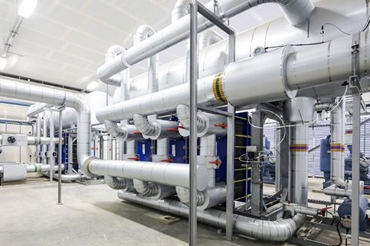 Cooling system for dairy processing. Image: GEA