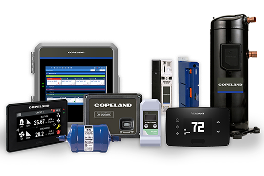 Copeland product range.