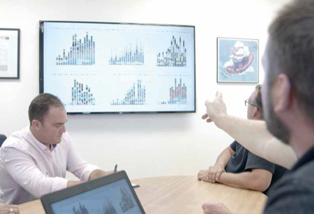 Managers at US company Courage Production now focus on metrics-based planning and management of the meat processing facility. (Image source: CSB-System)