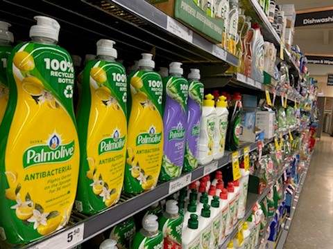 Colgate-Palmolive's 100%rPET packaging is now on shelf across a number of its household products. The packaging is manufactured by Wellman Packaging.