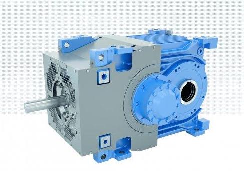 The NORD MAXXDRIVE XT features a specially designed two-stage right-angle gear unit for industries in which low speed ranges are required in combination with high powers.