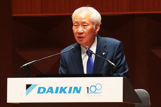 Daikin CEO, Masanori Togawa.