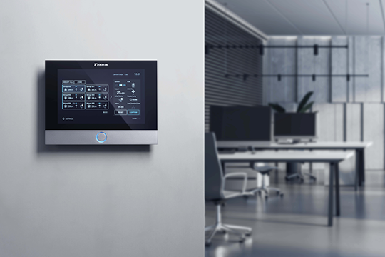 Daikin's new Simple Touch Controller.