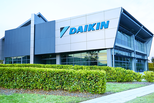Daikin has partnered with GXO for 17 years.