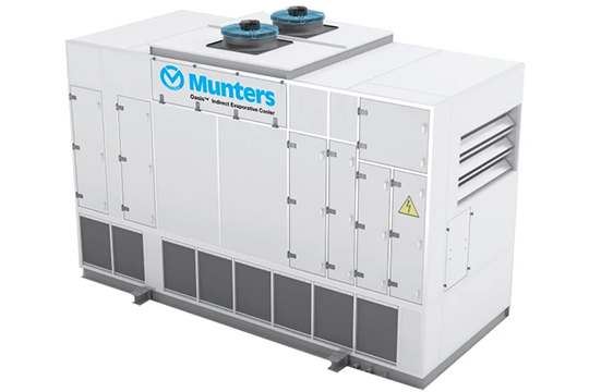 Data centre cooling system from Munters.