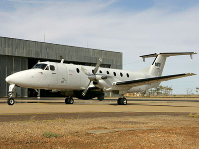DST Group&rsquo;s Defence Experimentation Airborne Platform (DEAP) aircraft. Credit: DST Group