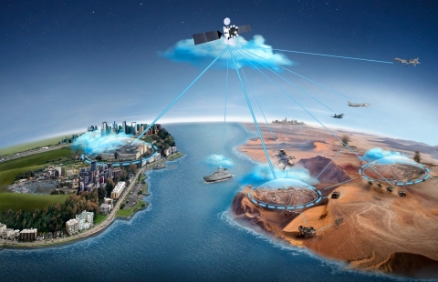The Nexium defence cloud will enable forces to analyse and share data in real time.
Thales