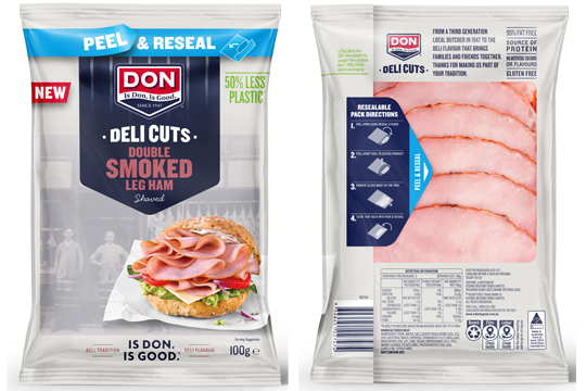 The PIDA 2024 Accessible & Inclusive Packaging Design Gold winner is Deli Cuts by Don Smallgoods.