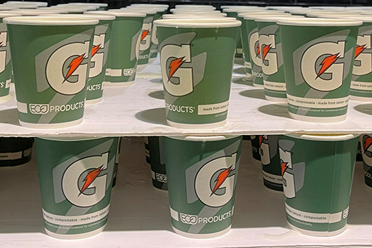 Eco-Products by Detpak is made from sustainable, renewable raw materials, and is either compostable or recyclable. Image: Detmold Group