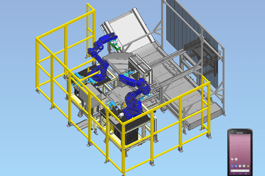 How the automatic dismantling system works.