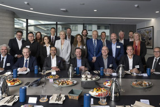 Visy recycling roundtable.