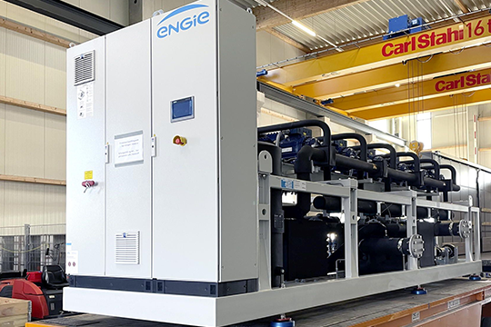 Five CO2 Engie heat pumps
