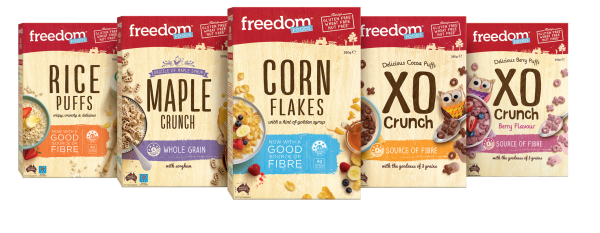 Freedom Foods Group's under-performing Cereals and Snacks has been sold to The Arnott's Group for $20m.