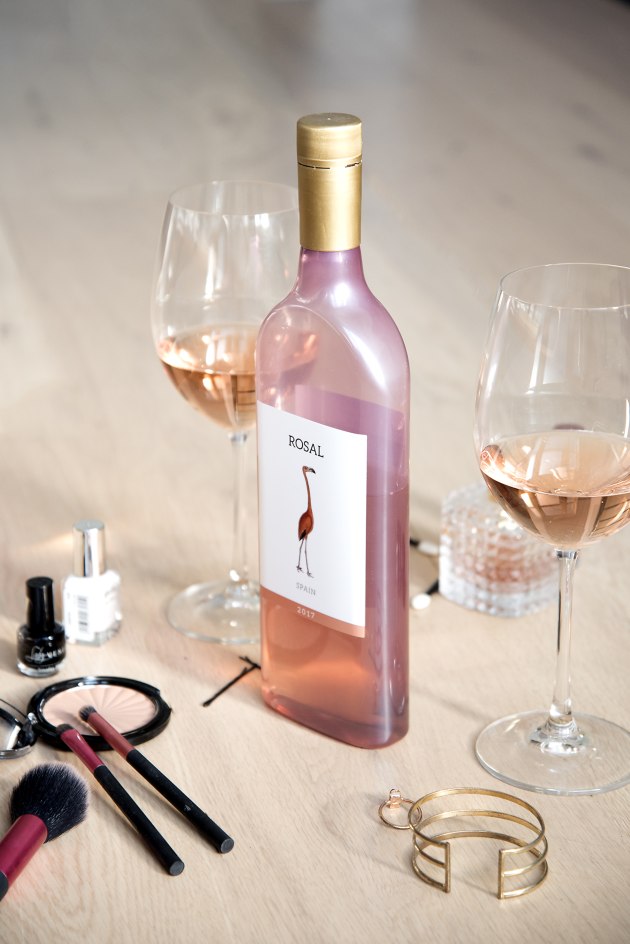 The eco, flat bottles are made from 100 per cent recycled PET. Source: Gar&ccedil;on Wines.