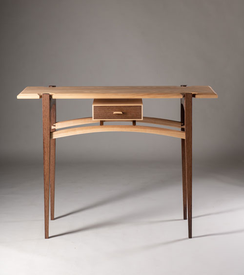 Hall Table, Carl McAllensmith, American ash
