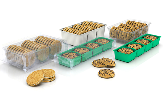 With the option of both on-edge and flat handling, along with quick format changes, the Syntegon IDH pick-and-place system offers high product and pack style flexibility. Image: Nupac Industries