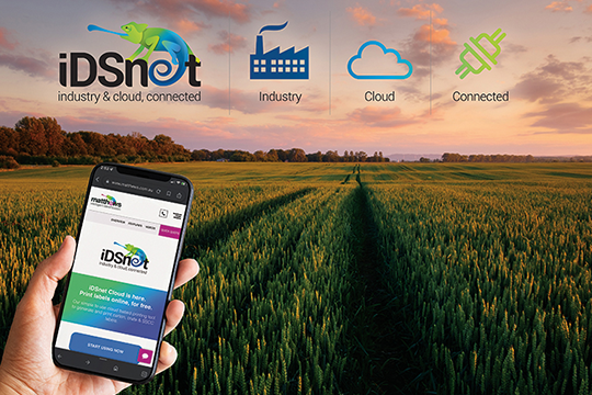 Matthews' iDSnet Cloud allows suppliers to produce GS1-compliant labels, and it's free.