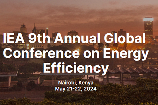 IEA&rsquo;s 9th Annual Global Conference on Energy Efficiency