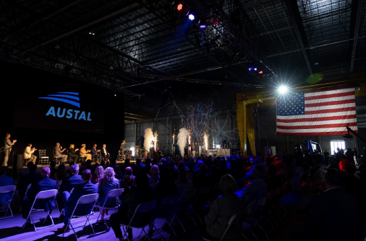 Austal USA has officially opened new a steel shipbuilding facility at the company&rsquo;s shipyard in Mobile, Alabama. (Austal USA)