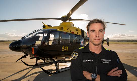 Nick Brown is one of the Boeing HATS instructors who will begin training the first aircrew students. Credit: Boeing Defence Australia