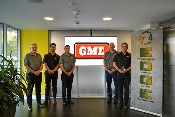 L-R Peter Cooke, Vivek Khatri, Allen Mekerdichian, Warwick Clancy, Filip Zalio. (supplied)
