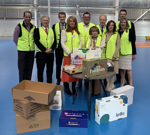 Guests were given a guided tour of the new facility.