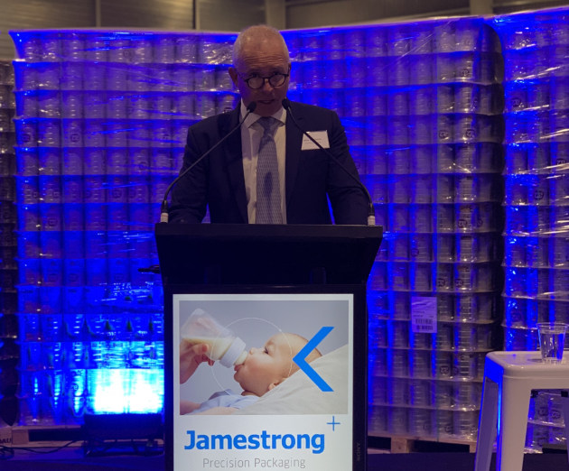 Jamestrong Packaging ANZ CEO Alex Commins.