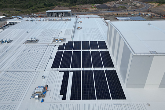 Suntory Oceania has commenced work on a 14km stretch of solar panels at its new Ipswich facility in Qld.