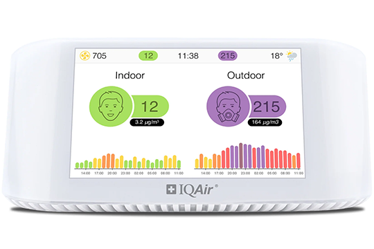 Products from Swiss company, IQAir.