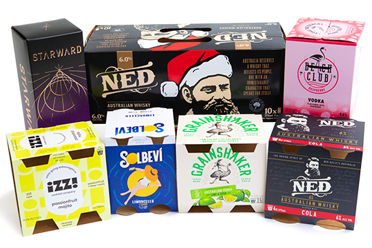 Cartons from IVE