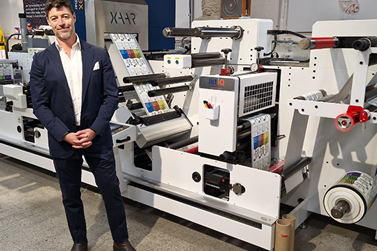 End-to-end solution: Jack Malki with the new Jet iQ