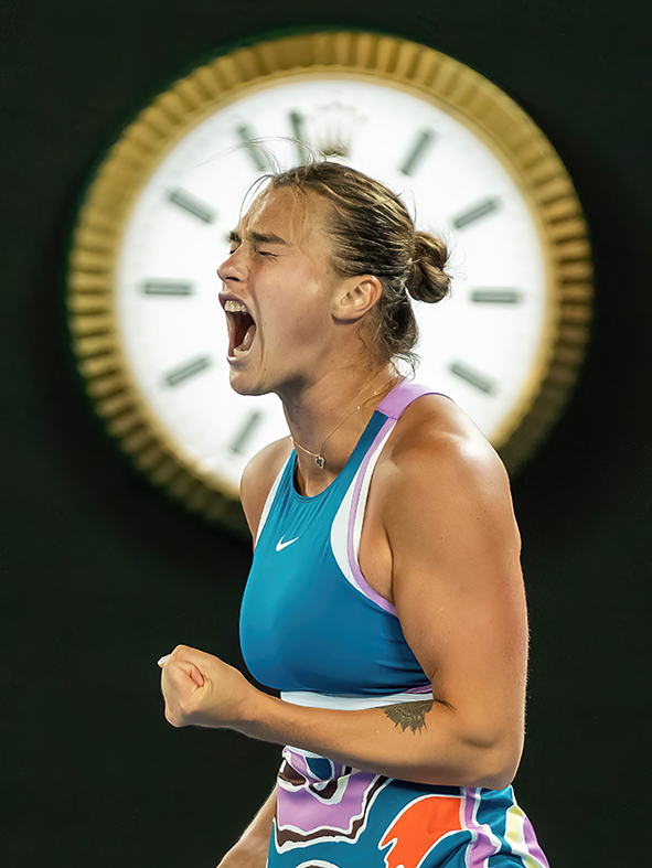 Sport Winner: Jay Town, Aryna Sabalenka
